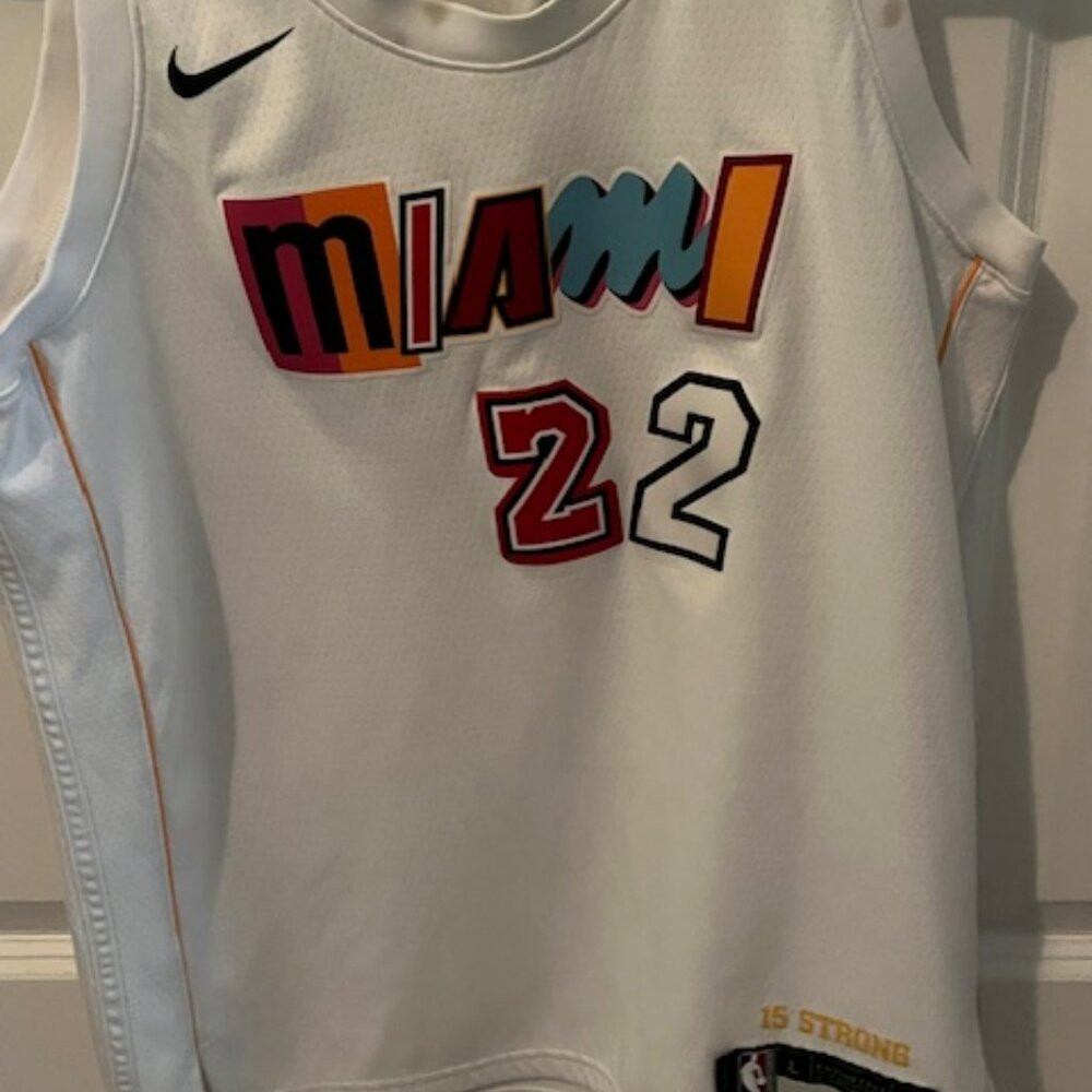 Jimmy butler city addition white jersey